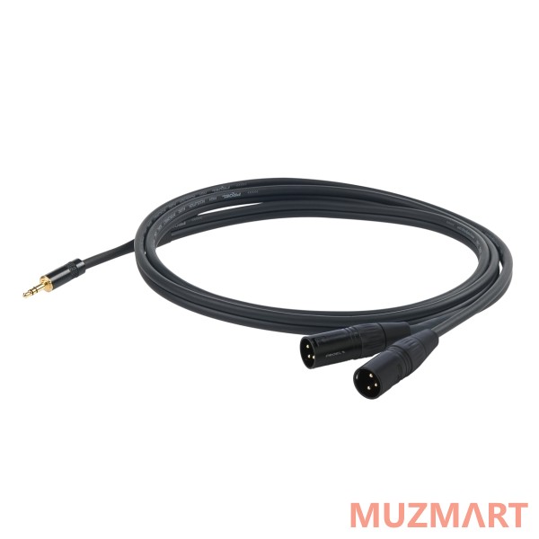 Proel CHLP320LU3 аудиокабель стерео джек 3,5/ 2 XLR3M
