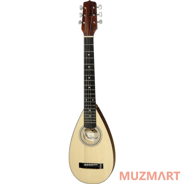 Hora S1250 Travel Guitar Гитара овальная с чехлом