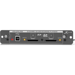 Behringer X-LIVE Двойной рекордер-плеер на SD/SDHC карты