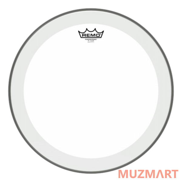 Remo P4-0316-BP 16" Powerstroke Clear Пластик для барабана 16"