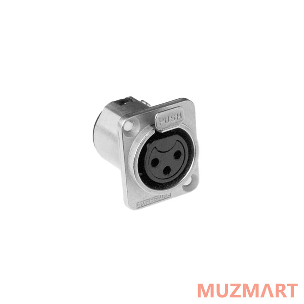 Amphenol AC3FDZ Разъем XLR панельный мама