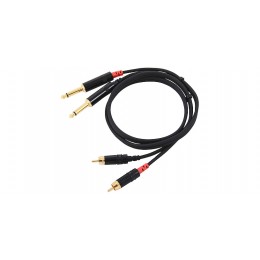 Cordial Cfu 0,6 PC Кабель 2RCA/2 моно-джек, 0,6 м