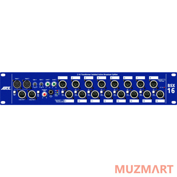 ARX BSX 16 Активный 16-x канальный микрофонный сплиттер