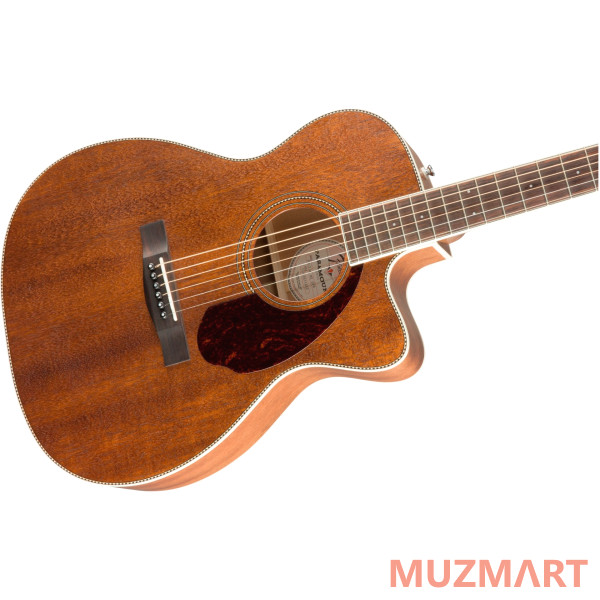 Fender PM-3C Triple-0 All-Mah w/case Акустическая гитара с кейсом