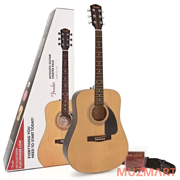 Fender FA-115 DREAD PACK V2 NAT WN Акустическая гитара