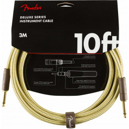 Fender DELUXE 10' INSTRUMENT CABLE TWD Инструментальный кабель