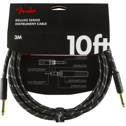 Fender DELUXE 10' INSTRUMENT CABLE BTWD Инструментальный кабель