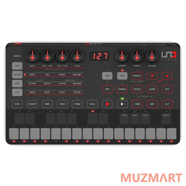 IK Multimedia UNO Synth Монофонический аналоговый синтезатор