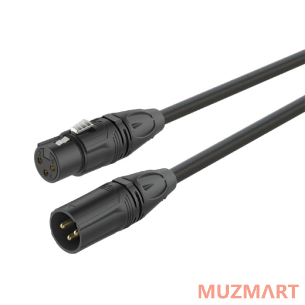 Roxtone GMXX200/1 Кабель микрофонный XLR-XLR, 1м