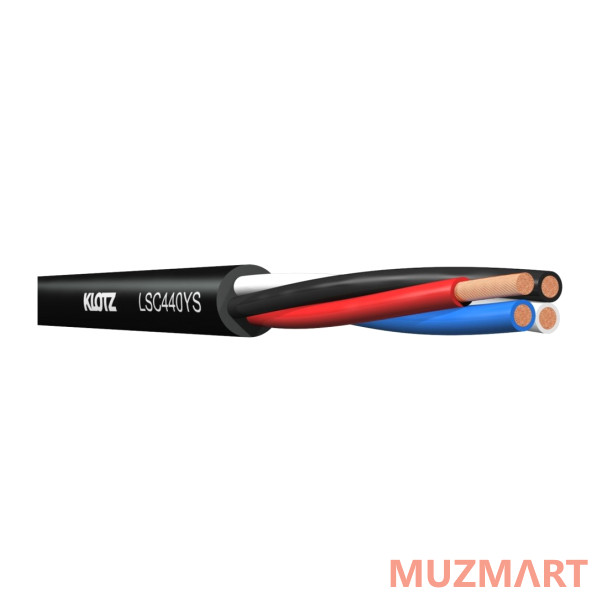 Klotz LSC440YS (LSCF440SW) Спикерный кабель 4х4 кв. мм