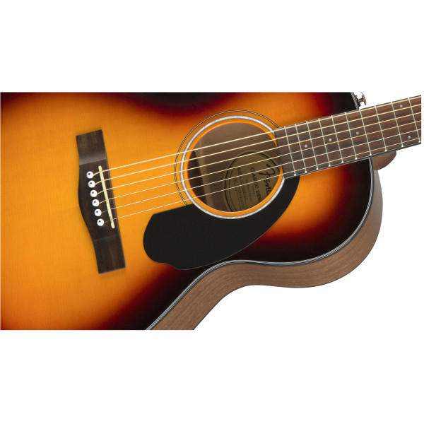 Fender CP-60S Parlor Sunburst WN Акустическая гитара