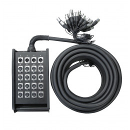 NordFolk NSBL923 50m Мультикабель со сценической коробкой, XLR16 х 4, 50 метров