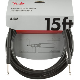 Fender 15` INST CABLE BLK Инструментальный кабель