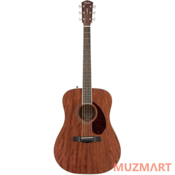 Fender PM-1 Dreadnought All Mahogany with Case, Natural OV Акустическая гитара