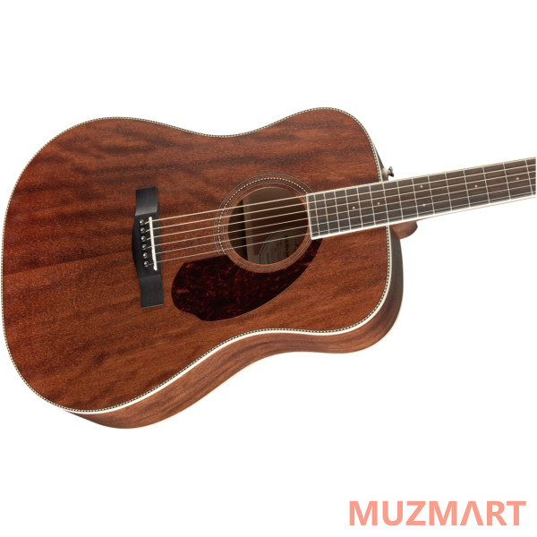 Fender PM-1 Dreadnought All Mahogany with Case, Natural OV Акустическая гитара