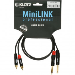 Klotz KT-CJ600 Кабель межкомпонентный 2 RCA - 2 Jack