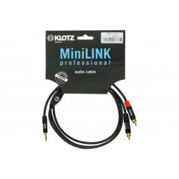 Klotz KY7-090 Коммутационный кабель мини Jack 3,5 стерео/ 2