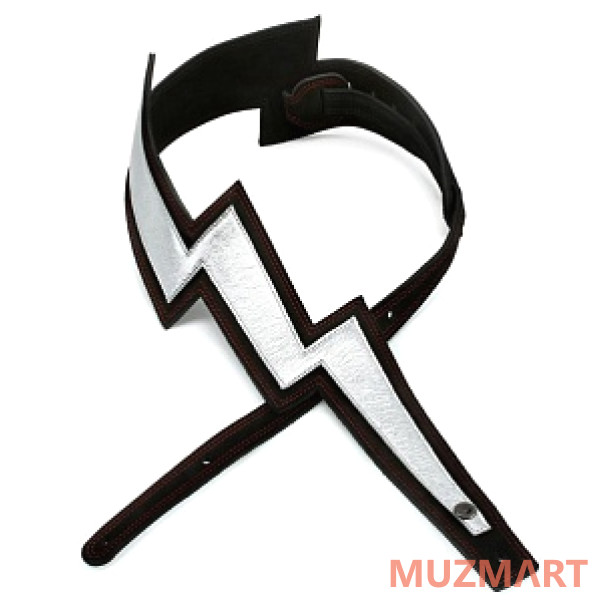 Planet Waves 25LNBT00 Lightning Bolt Ремень для гитары, замша