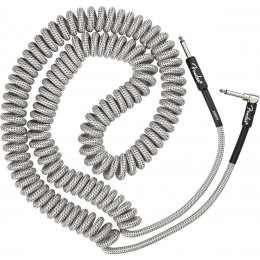 Fender Professional Coil Cable 30' Gray Tweed инструментальный кабель
