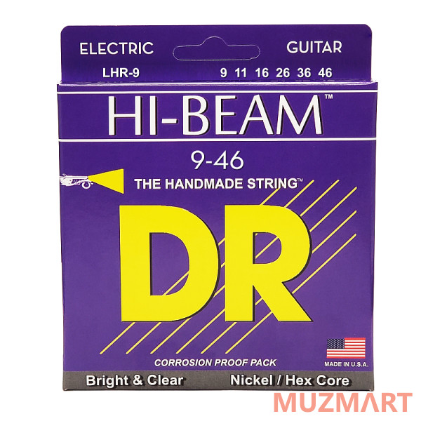 DR LHR-9/46 HI-BEAM Струны для электрогитары