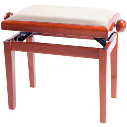 Gewa 130090 Piano Bench Deluxe Cherry Highgloss Банкетка для пианино