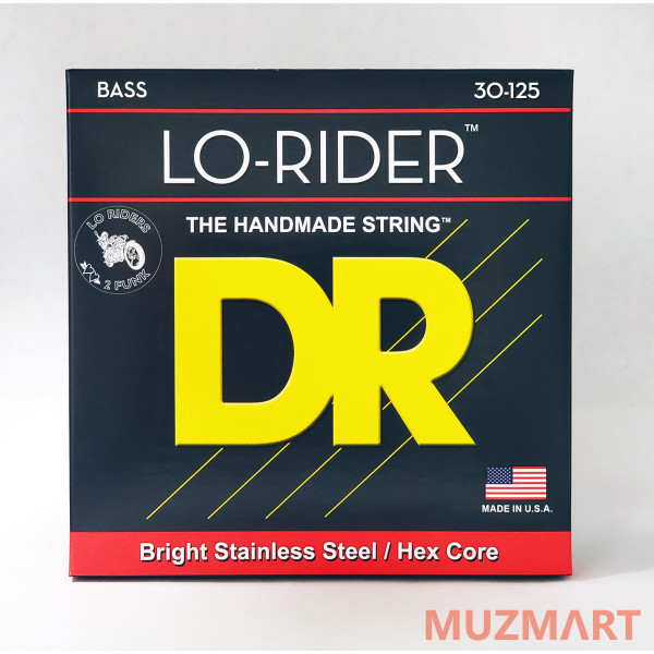 DR MH6-30 LO-RIDER Струны для 6-струнной бас-гитары