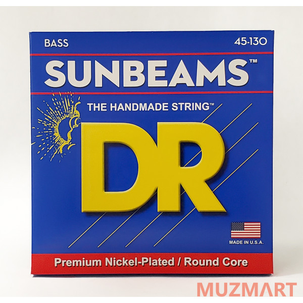 DR NMR5-130 SUNBEAM Струны для 5-струнной бас-гитары
