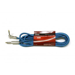 Yerasov 3LUXE-3m-BL Кабель инструментальный, 3м, прямой/угловой, синий