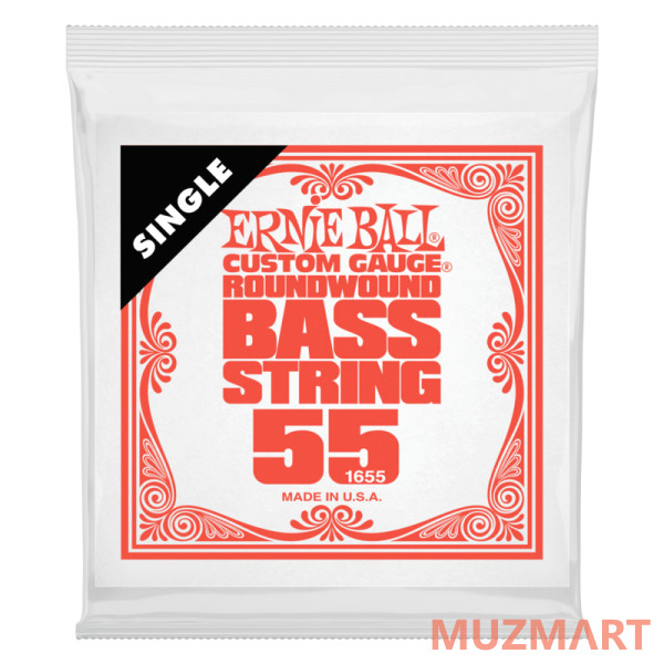 Ernie Ball 1655 Одиночная струна для бас-гитары