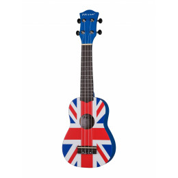 Mirra UK-300-21-YG Укулеле сопрано с рисунком Union Jack