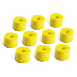 Shure EAYLF1-10 Поролоновые втулк для наушников серий SE, SCL3-4-5, E1-3-4-5, желтые, 5 пар.