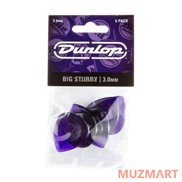Dunlop 475P300 Big Stubby 6Pack Медиаторы