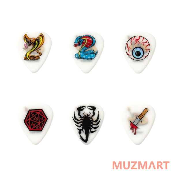 Dunlop BL116P060 Dirty Donny 6Pack Медиаторы