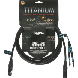 Klotz TI-M0750 Titanium Микрофонный кабель, 7,5 м