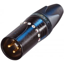Neutrik NC3MXX-B-CRYSTAL Кабельный разъем