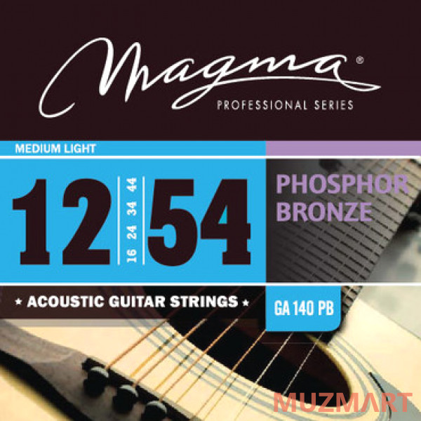Magma Strings GA140PB Струны для акустической гитары 12-54