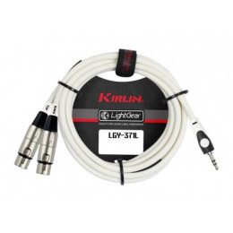 Kirlin LGY-371L 0.3M WH Кабель Y-образный 0.3 м