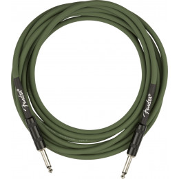 Fender Strummer Pro 13' Instrument Cable Drab Green Гитарный кабель
