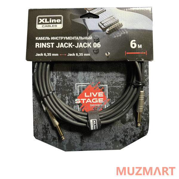 XLine Cables RINST JACK-JACK 06 Кабель инструментальный 6 м