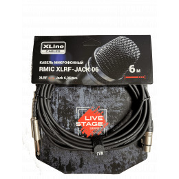 XLine Cables RMIC XLRF-JACK 06 Кабель микрофонный 6 м
