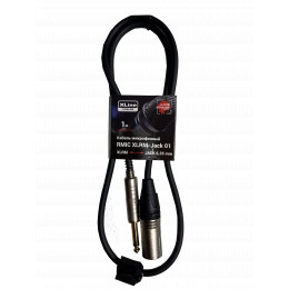 XLine Cables RMIC XLRM-JACK 01 Кабель микрофонный 1 м