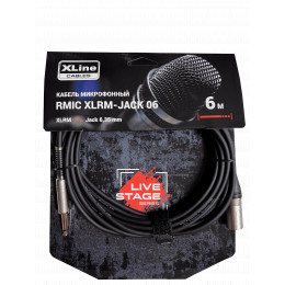 XLine Cables RMIC XLRM-JACK 06 Кабель микрофонный 6 м