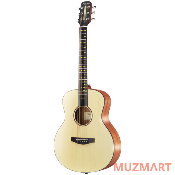 PopuMusic Poputar T1 Smart Guitar Travel Edition Wood Умная акустическая гитара уменьшенного размера