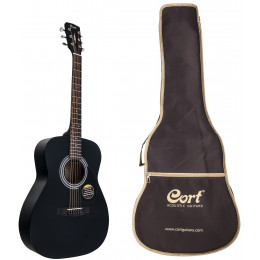 Cort AF 510 BKS W_BAG Акустическая гитара с чехлом
