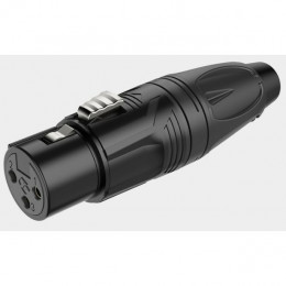 Roxtone RX3FDWP-BG Разъем cannon (XLR) панельный мама 3-х контактный