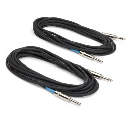 Samson IC20 Комплект из 2-х инструментальных кабелей Jack-Jack, 6 м
