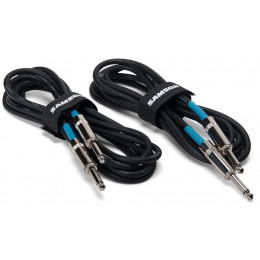 Samson IC3 Комплект из 2-х инструментальных кабелей Jack-Jack, 1 м