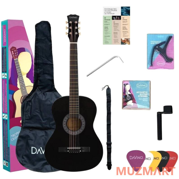 Davinci DF-50A BK PACK Набор гитариста