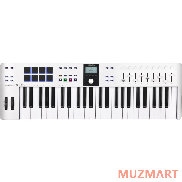 Arturia KeyLab Essential 49 mk3 white Миди клавиатура