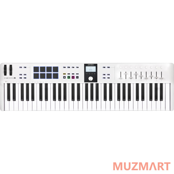 Arturia KeyLab Essential 61 mk3 white Миди клавиатура